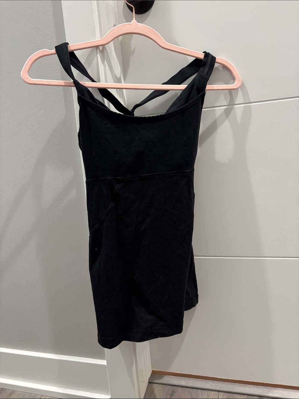 lululemon athletica Black Strappy Athletic Tank